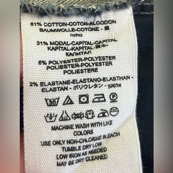 💙”Free People” NWT Blue Skinny Distressed Jeans 👖 - Picture 10 of 14